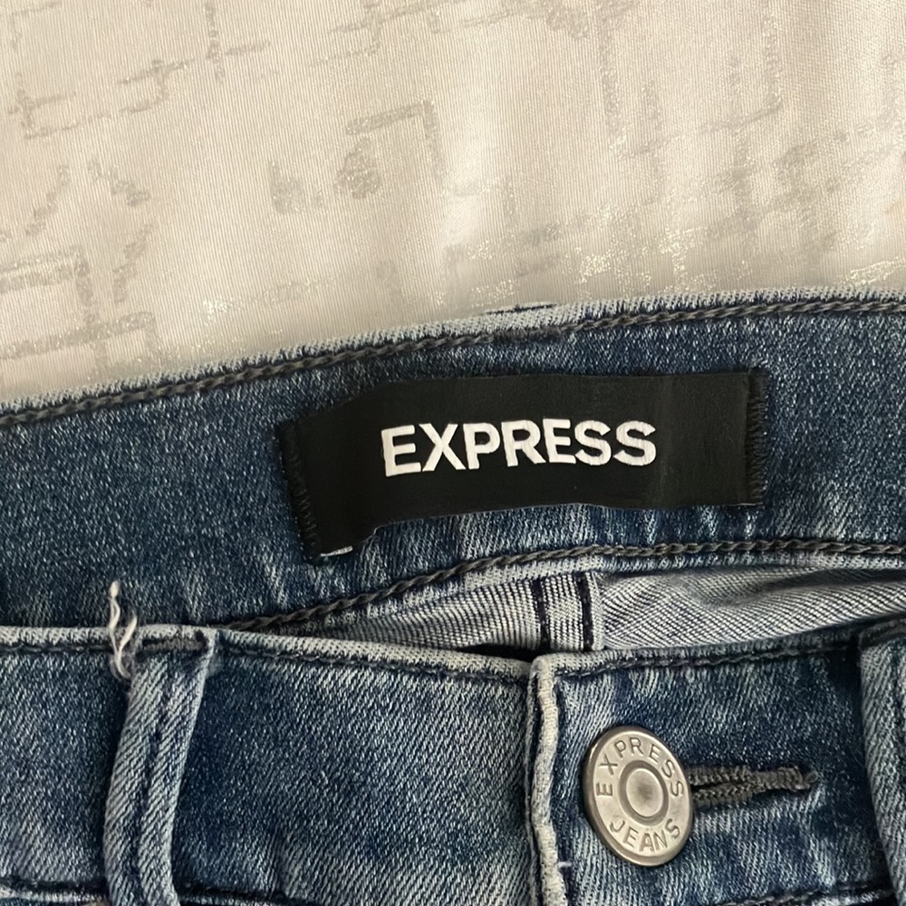 Express Stretch Performance Legging Mid Rise Jean… - image 4